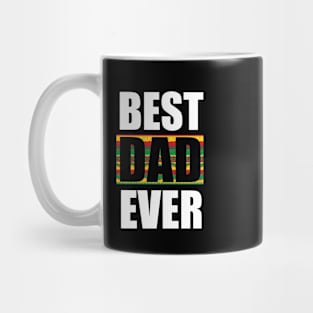 Best Dad, African Colors Mug